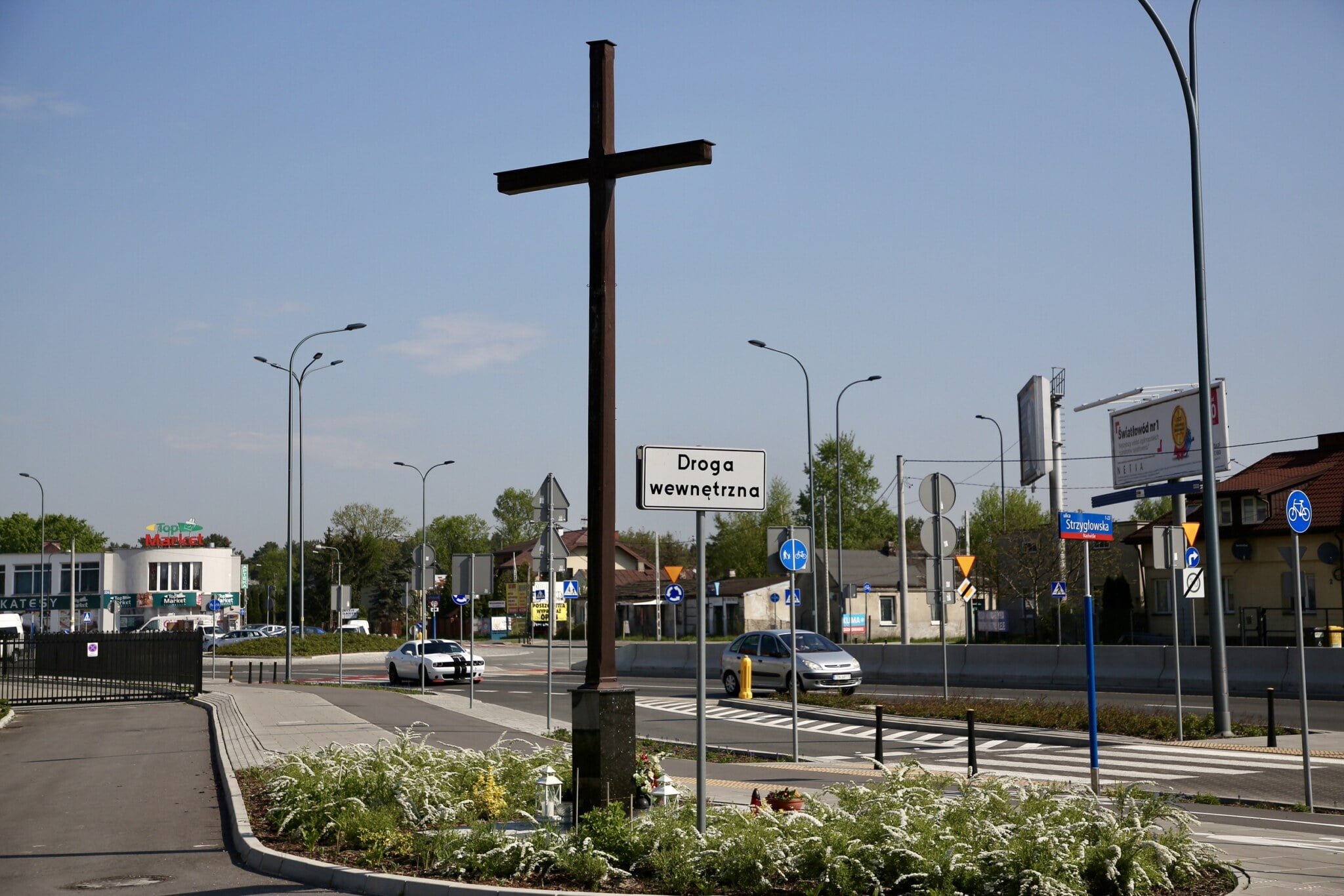 Krzyż epidemiczny na Nadwiślu